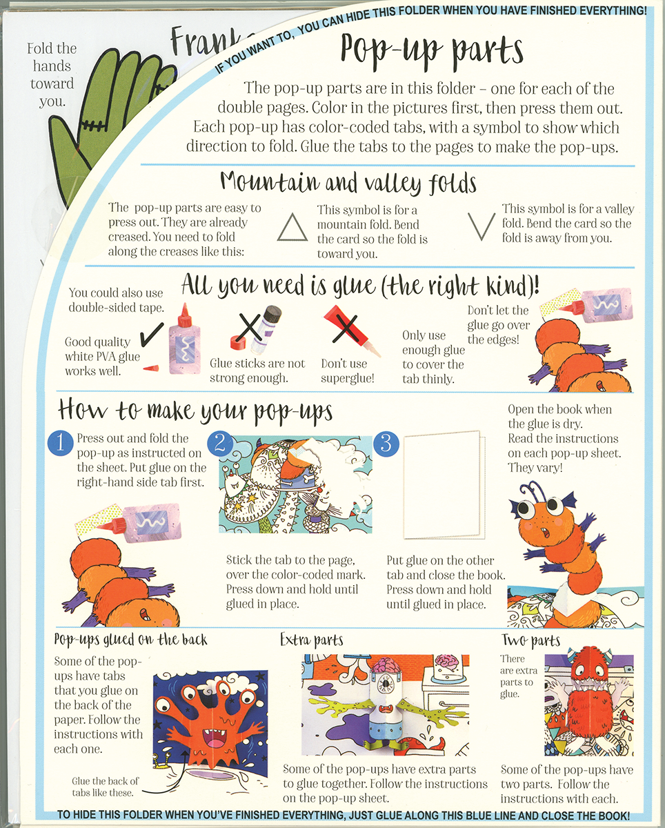 Color & Pop-Up: Monsters