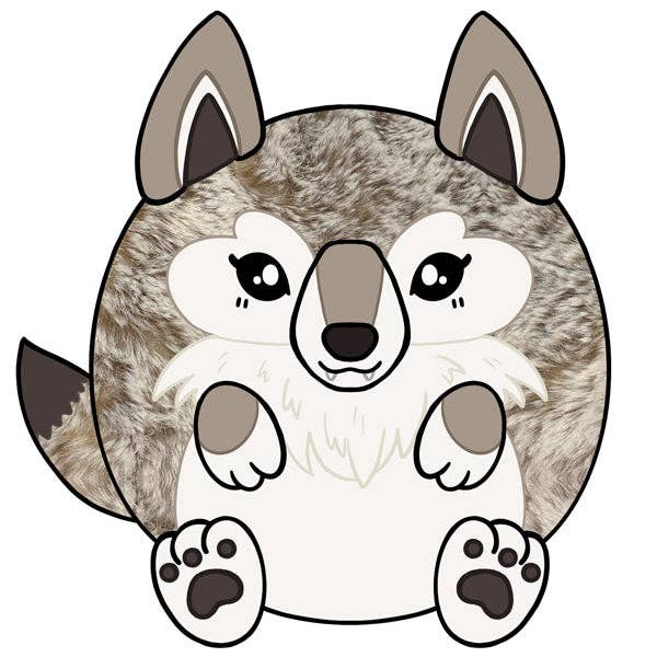 Mini Wolf Plush