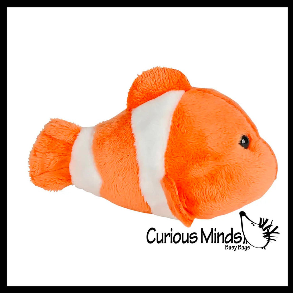 Cute Clownfish Plush Stuffed Animals- Adorable Mini Plushi