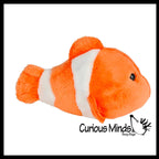 Cute Clownfish Plush Stuffed Animals- Adorable Mini Plushi