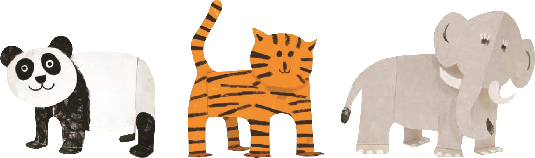 Press-Out & Make Animals