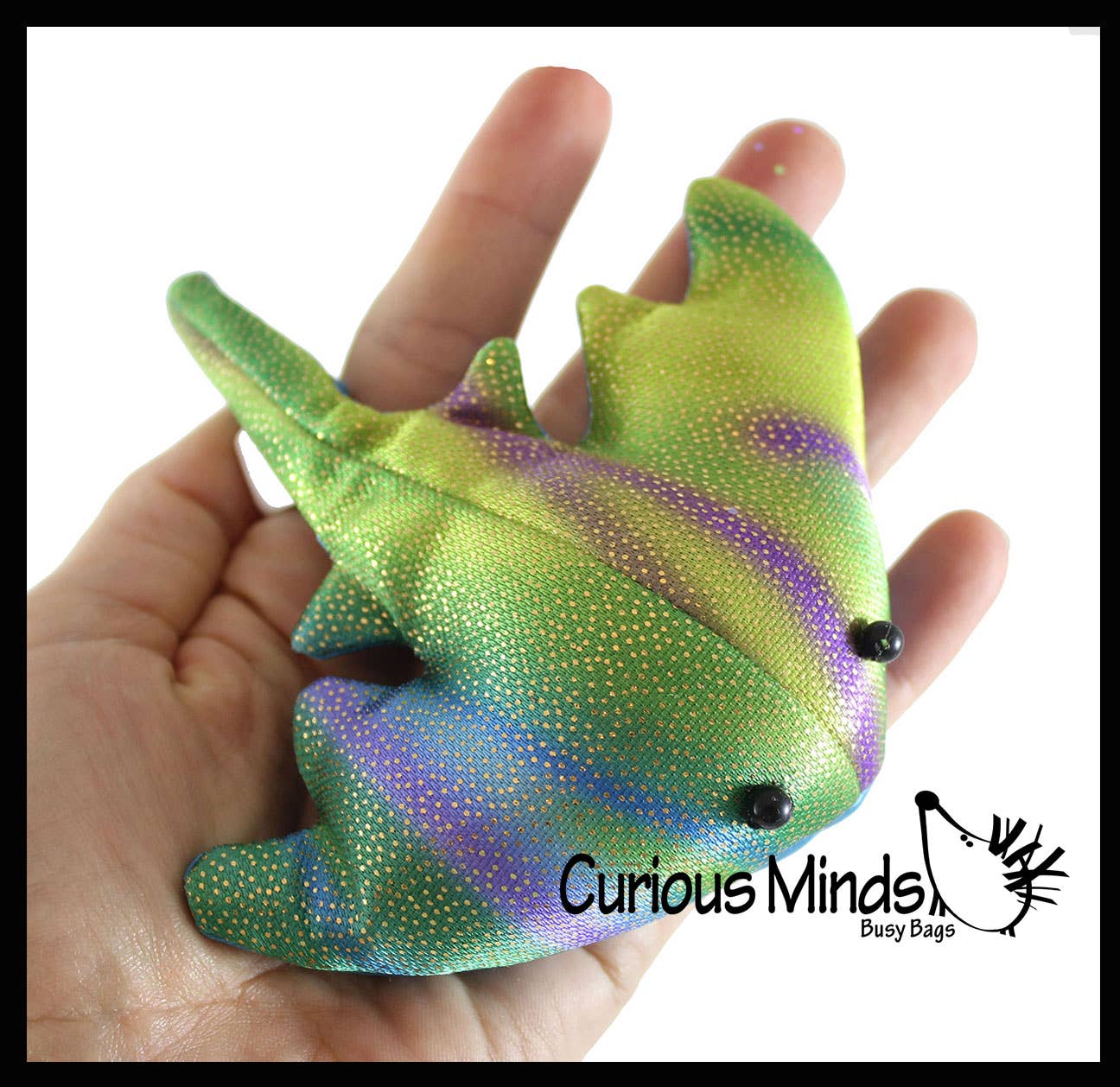 Stingray Sand Filled Animal Toy - Heavy Weighted Sandbag Ani