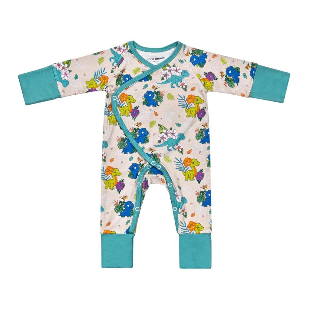 Aloha Before Time Bamboo Newborn Coverall