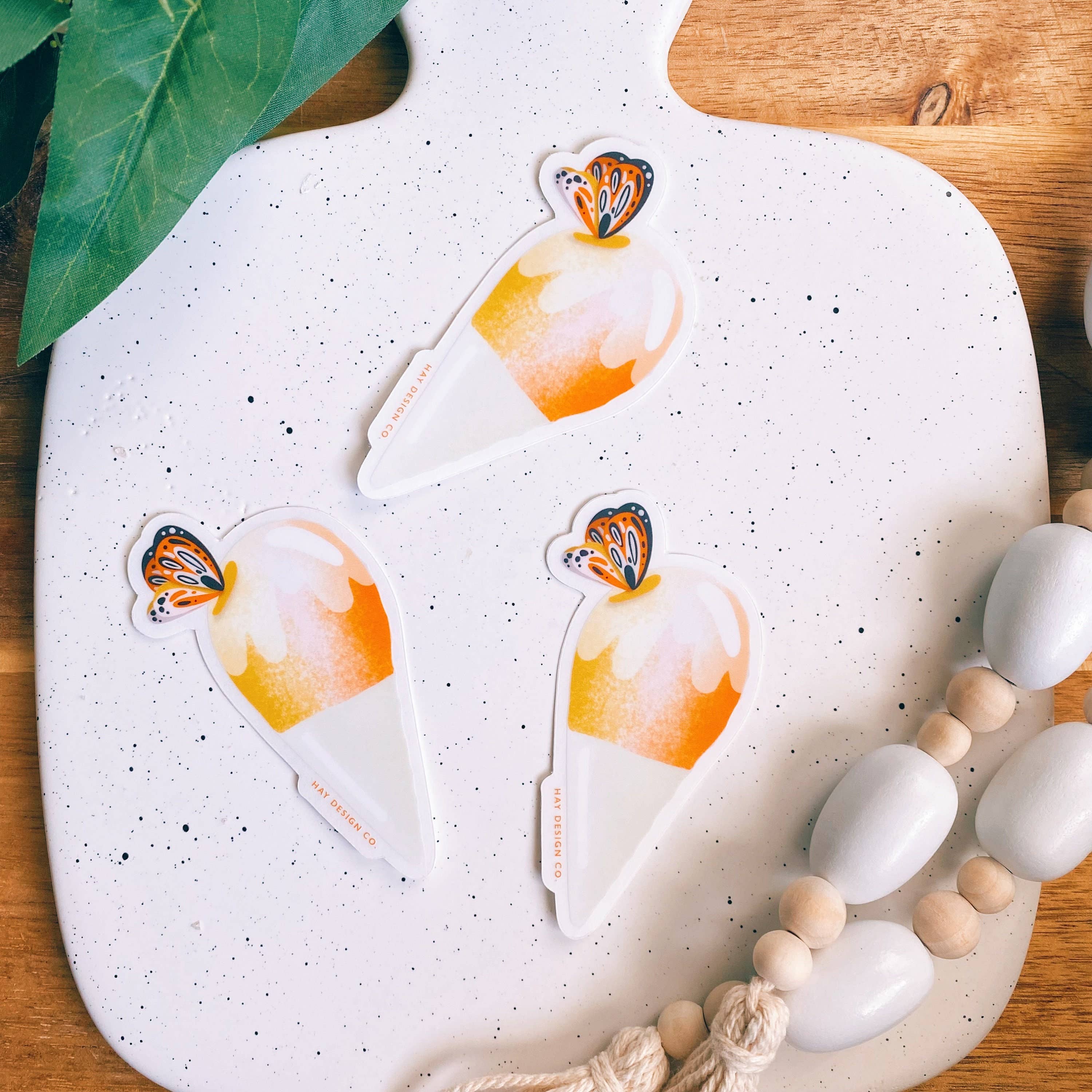 Shaved Ice Butterfly Sticker