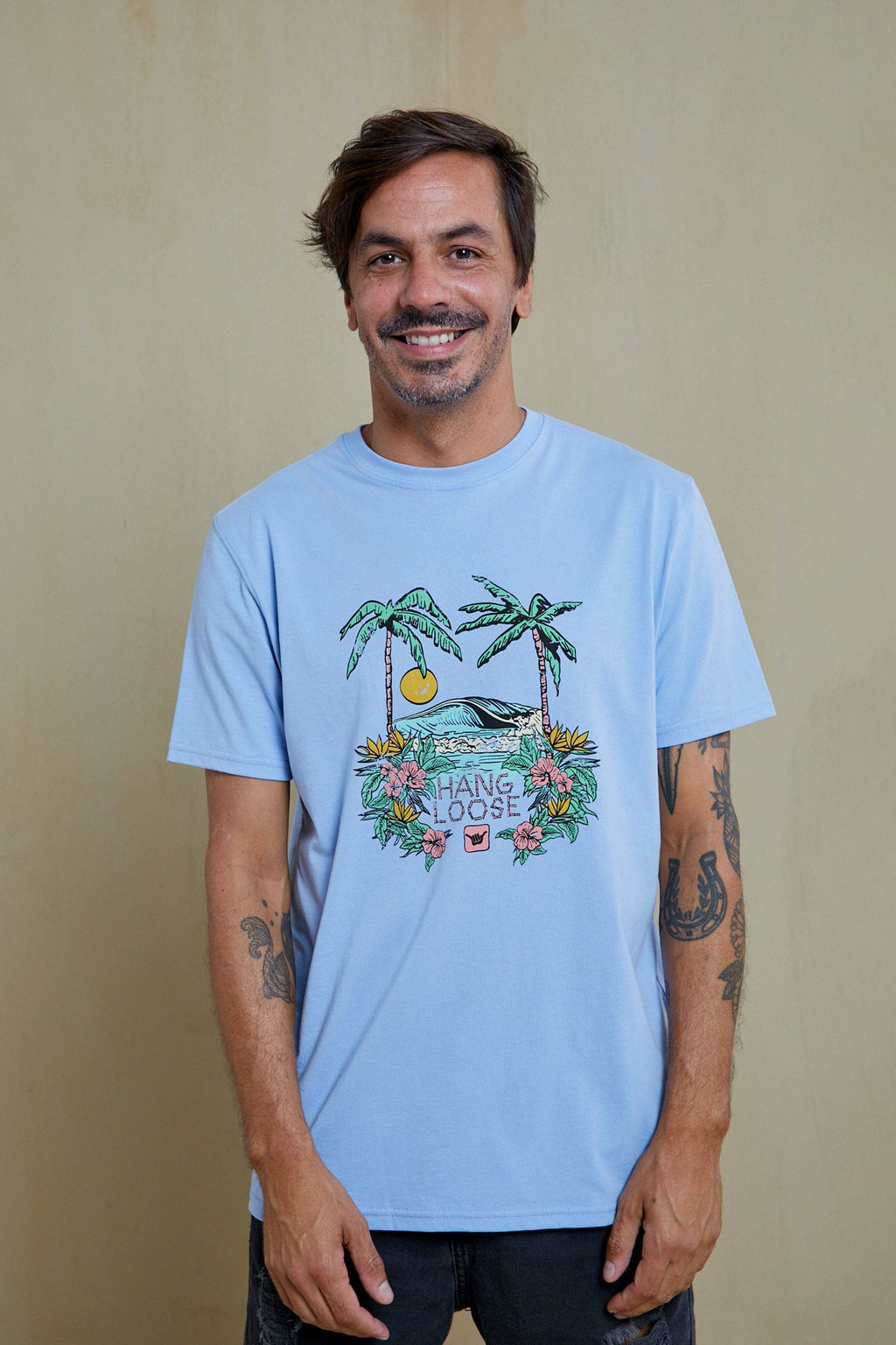 Hang Loose Sunset Organic PIMA Tee