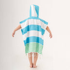 Kids Hooded Poncho Beach Towel