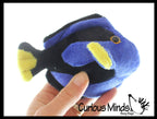 Cute Blue Tang Fish Plush Stuffed Animals- Adorable Mini P