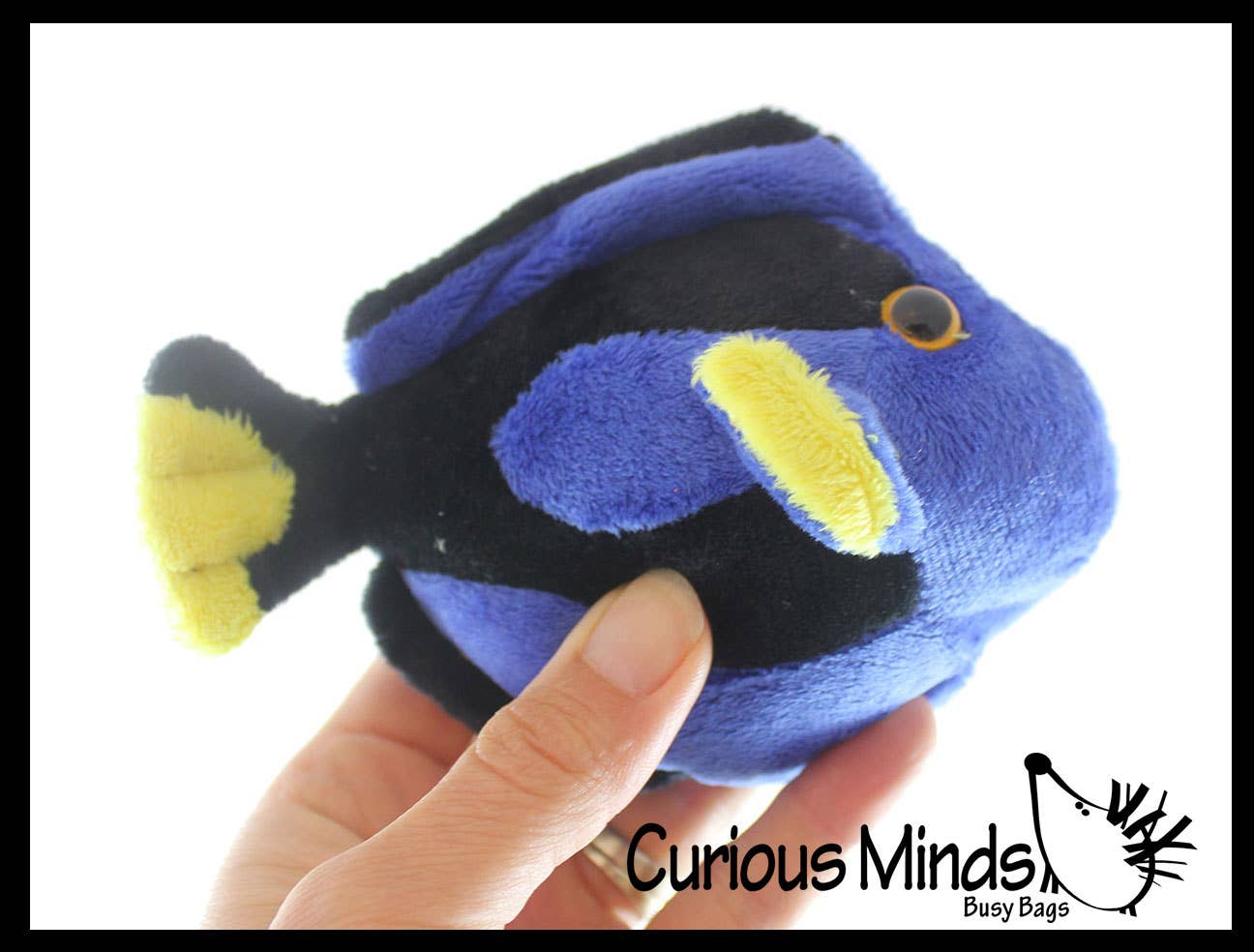 Cute Blue Tang Fish Plush Stuffed Animals- Adorable Mini P