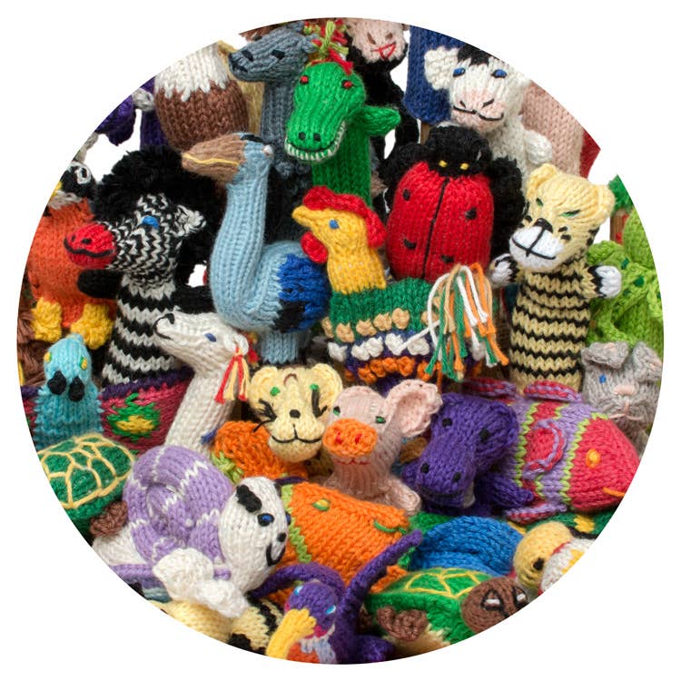 Finger Puppets Cotton