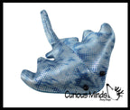 Stingray Sand Filled Animal Toy - Heavy Weighted Sandbag Ani