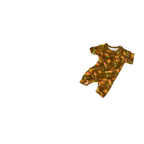 Cotton Romper Retro Paradise
