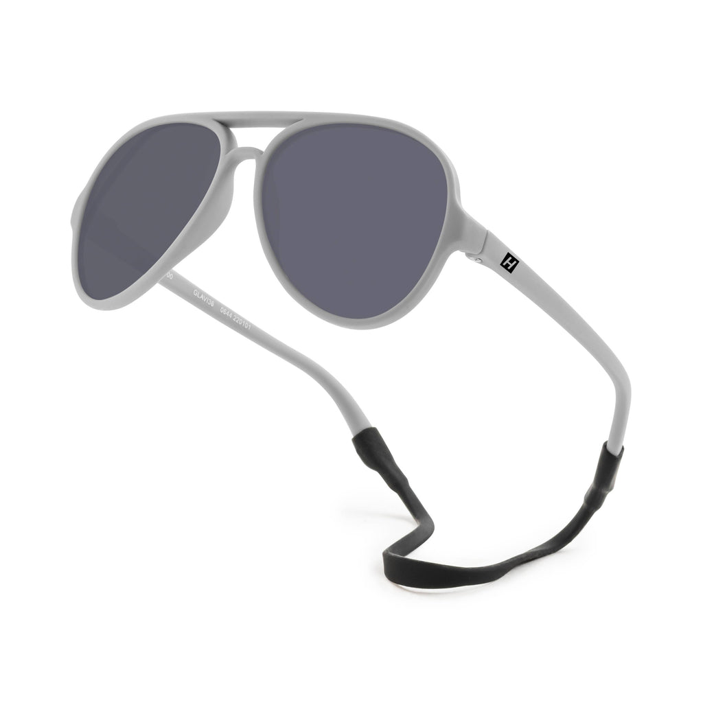 Polarized Sunglasses | Grey Aviator