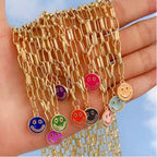 Happy Face Necklace