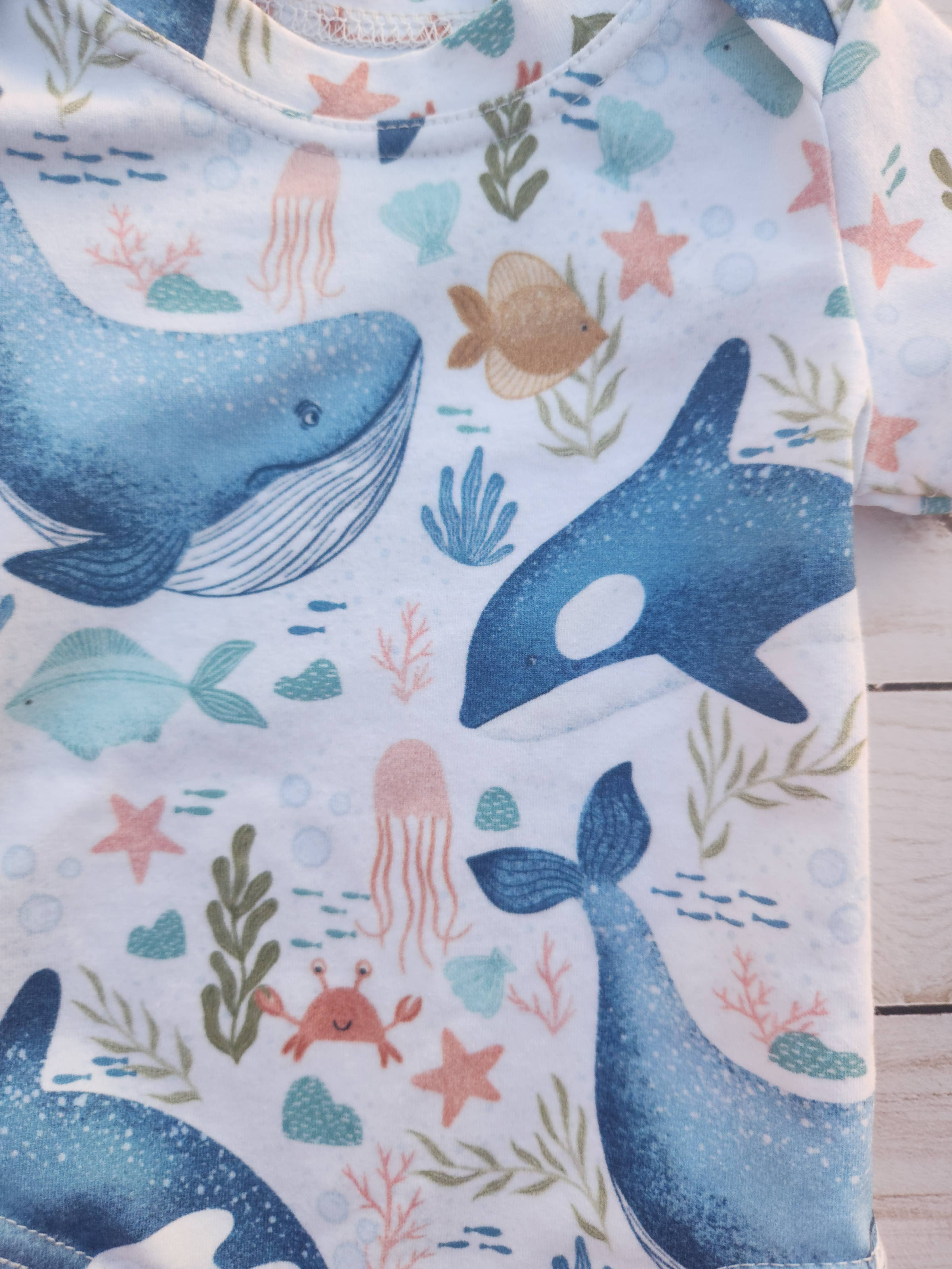 Infant Whale Bodysuit
