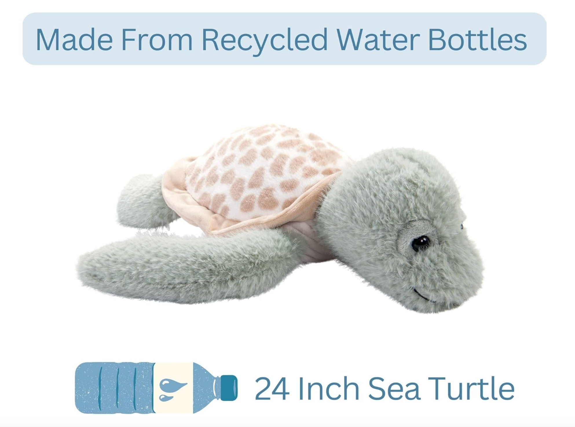 14" Fuzzlez Turtle Plush