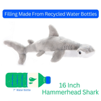 Plush Hammerhead Shark - Small 16"