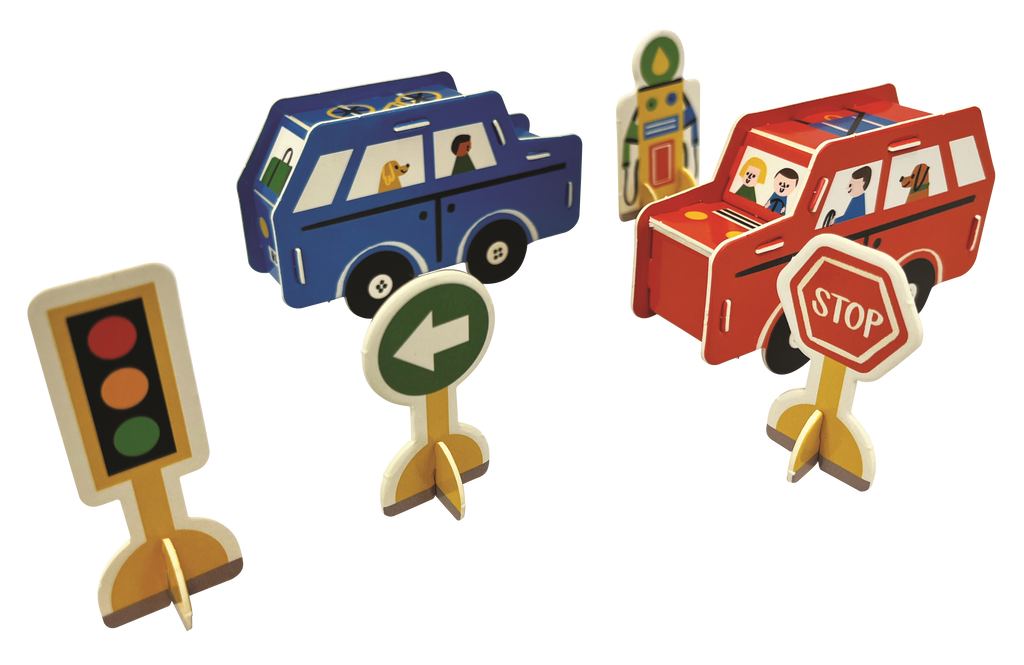 Puzzle Play: Busy Town 3D Play Set
