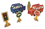 Puzzle Play: Busy Town 3D Play Set
