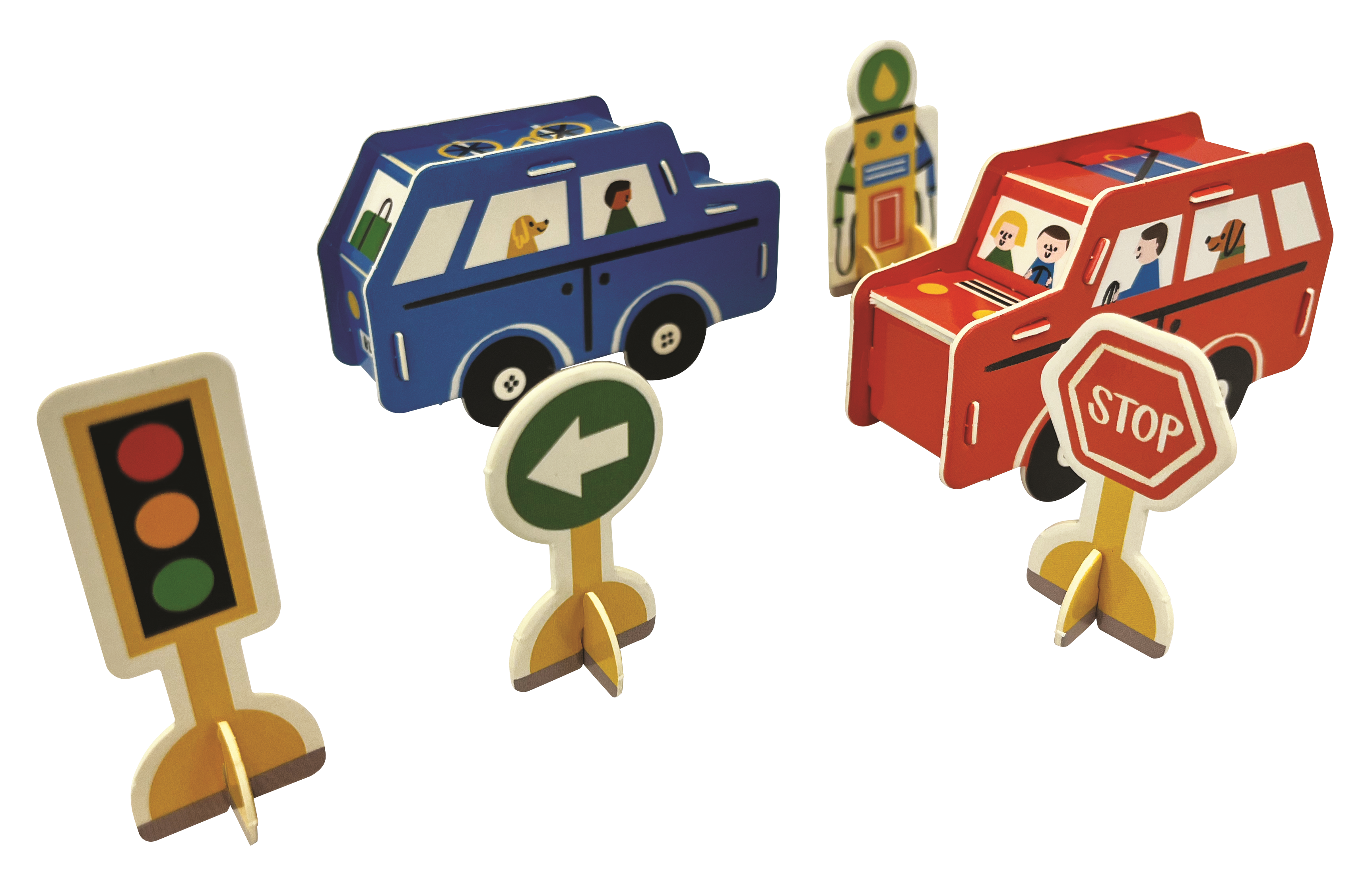 Puzzle Play: Busy Town 3D Play Set
