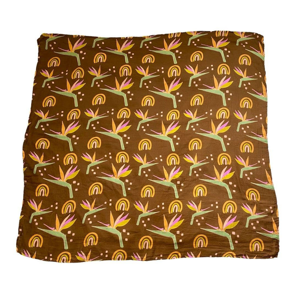 Muslin Swaddle Retro Paradise