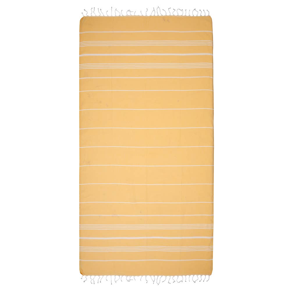 Turkish Beach Towels - Yellow