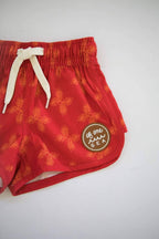 Kid’s Boardie Watershorts - Breadfruit Bandana