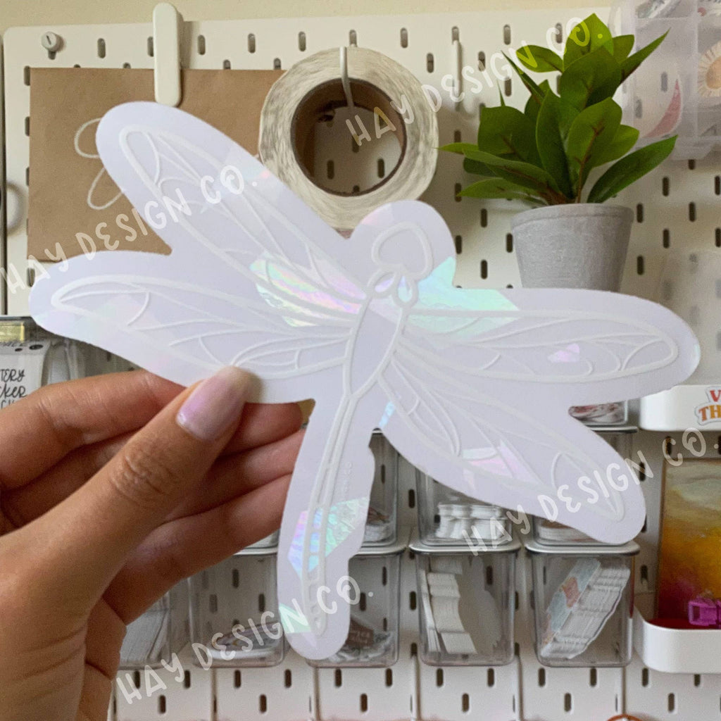 Dragonfly Suncatcher Window Decal