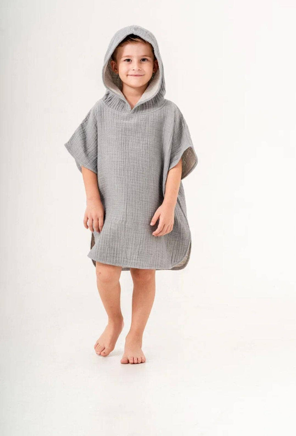 Kids Hooded Poncho - Beach Towel