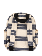 Backpack (Navy Striped Canvas)