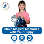 Pet Plush Set with Bag - Husky Dog