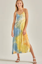 Tie Dye Cami Maxi Dress