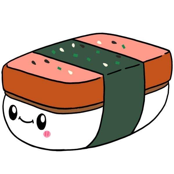 Ham Musubi Stuffed animal