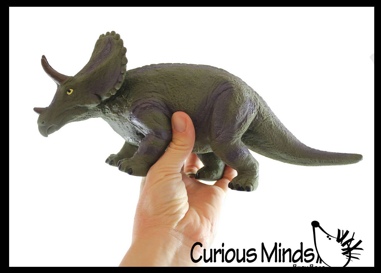 Jumbo Soft Feel Dinosaur Figurine Toy - 12" No Sharp Edges -