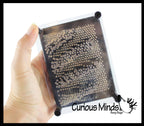 Metal 5" x 3.5" Rectangle Shape Pin Art Classic Fun Toy - 3D