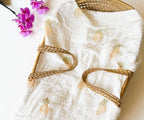 Tropical Pineapple Organic Bamboo Swaddle