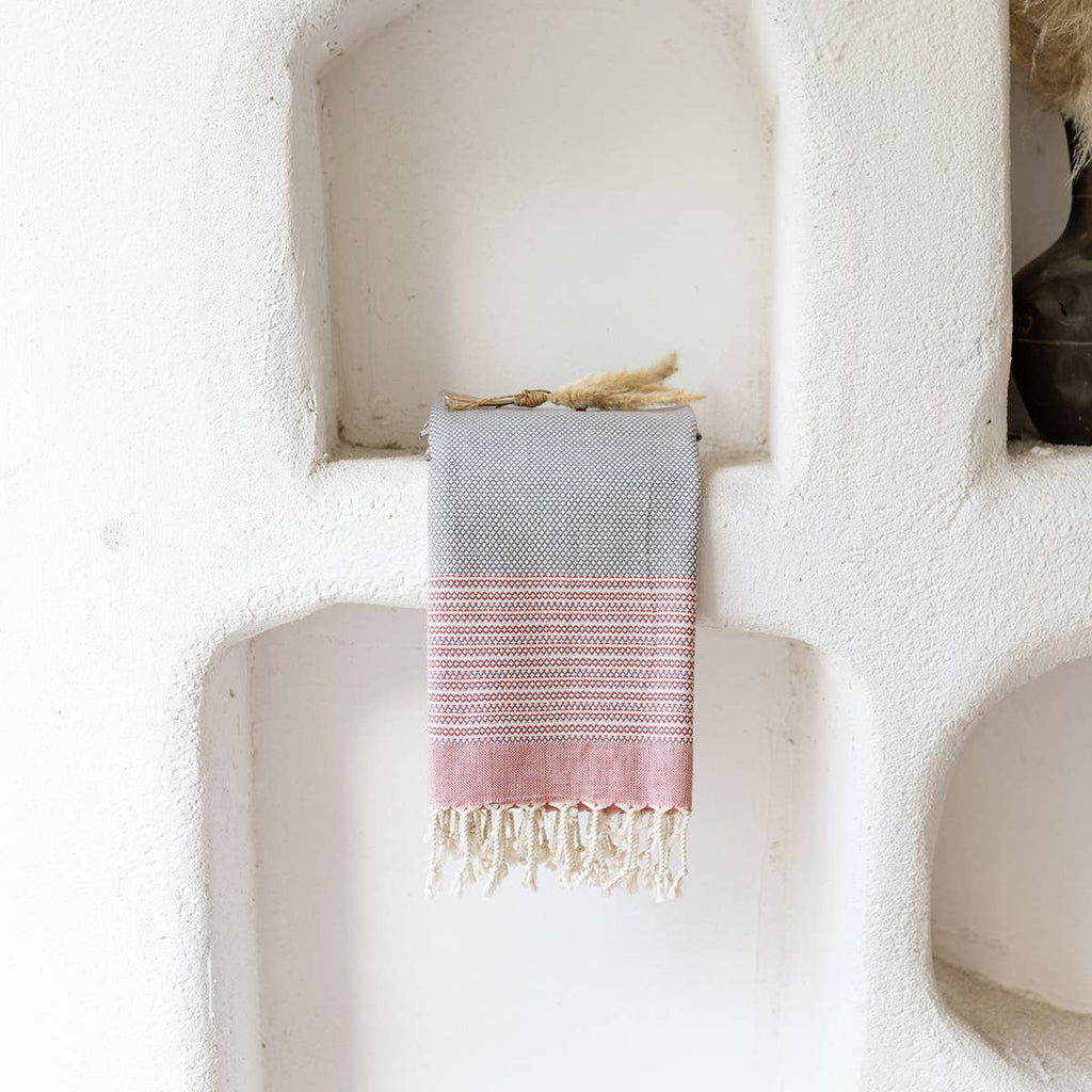 Turkish Beach Towels Lightweight - Grey