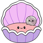 Mini Oyster Plush Stuffed Animal