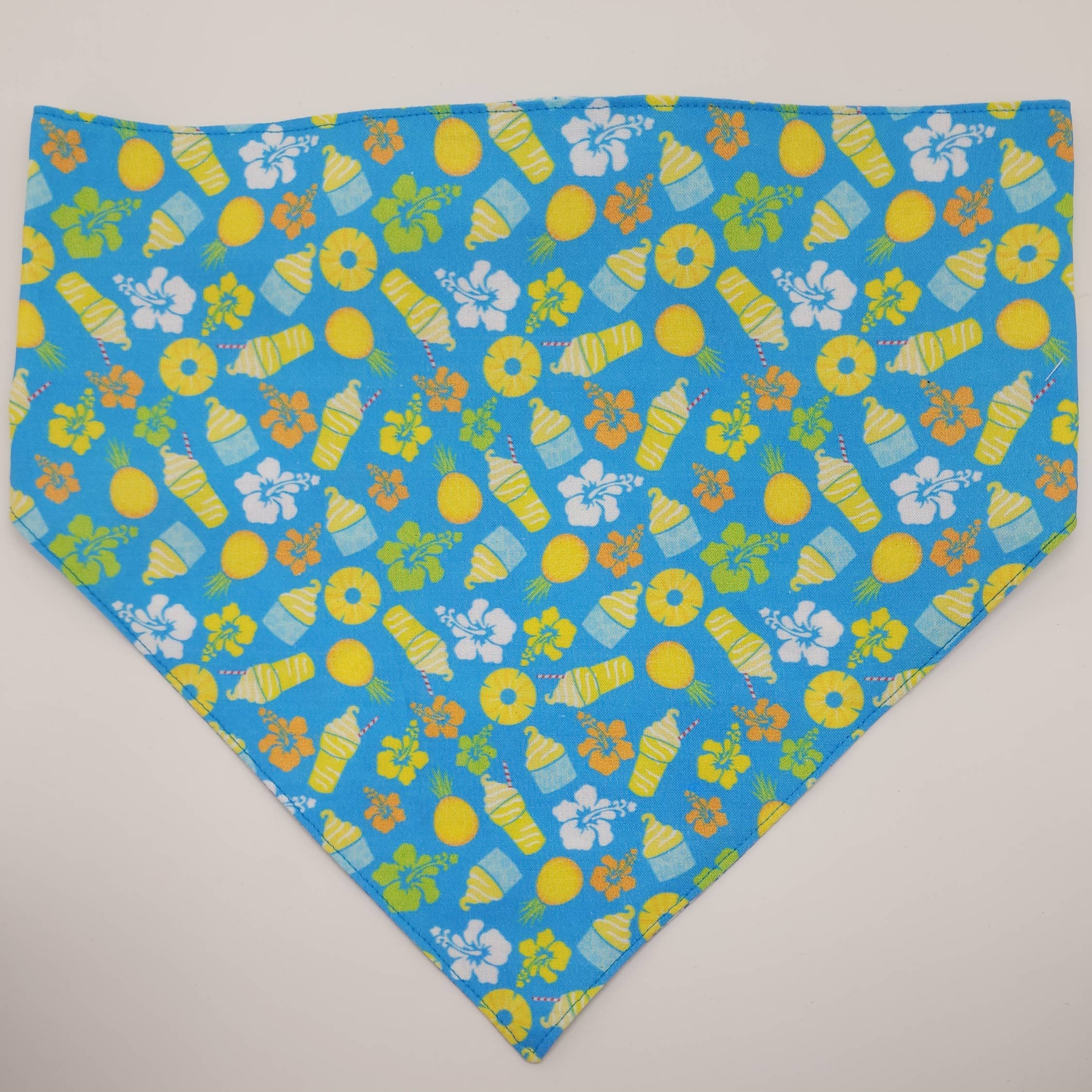 Pet Bandana- Blue Pineapple Treats