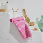 Turkish Beach Towels - Pink
