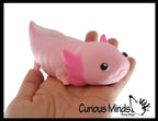 Sand Filled Stretchy Axolotl